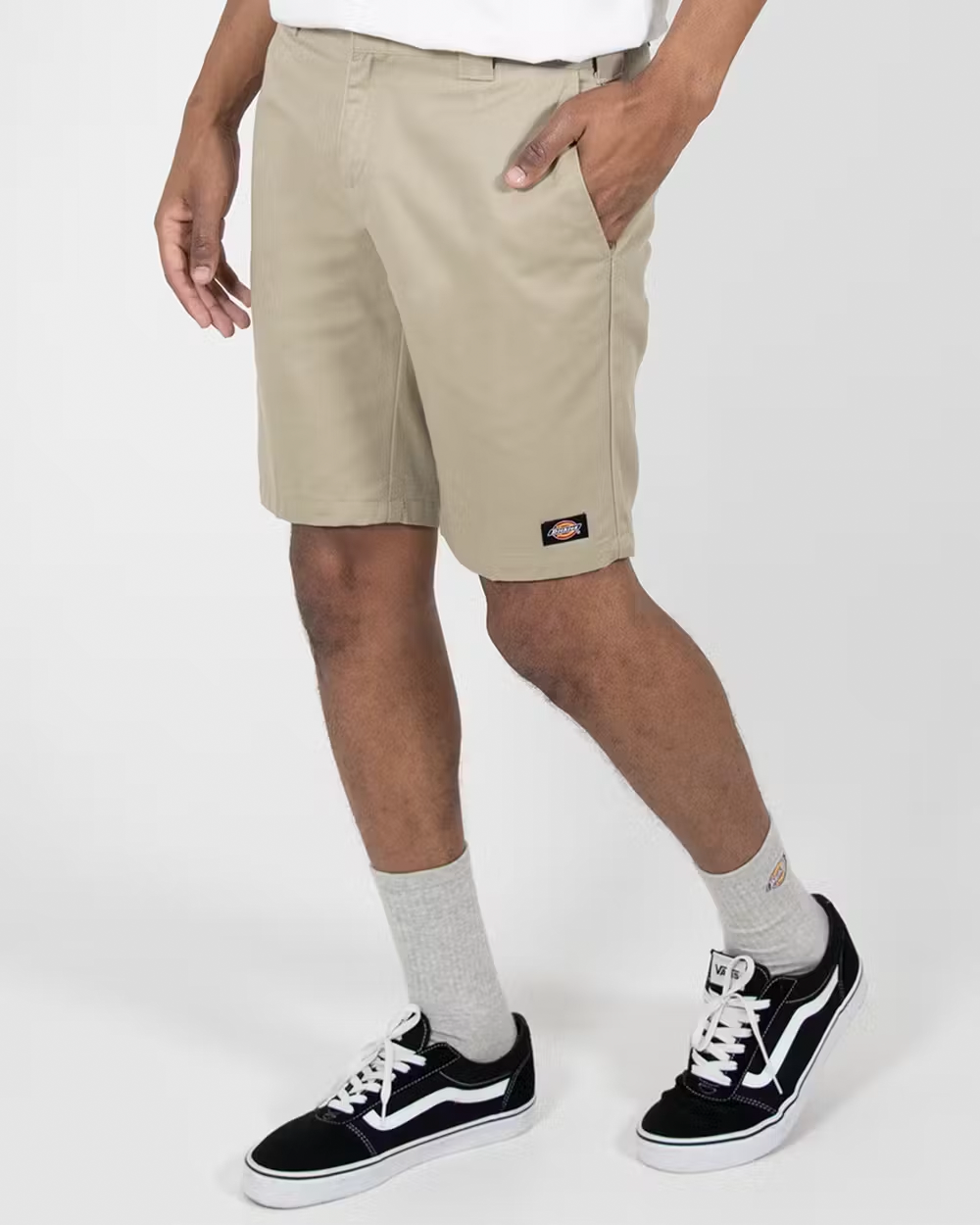 DICKIES 872 Slim Fit Shorts - Khaki - VENUE.