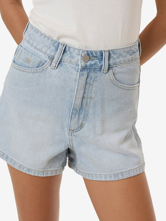 THRILLS Erica Womens Denim Short - Ether Blue