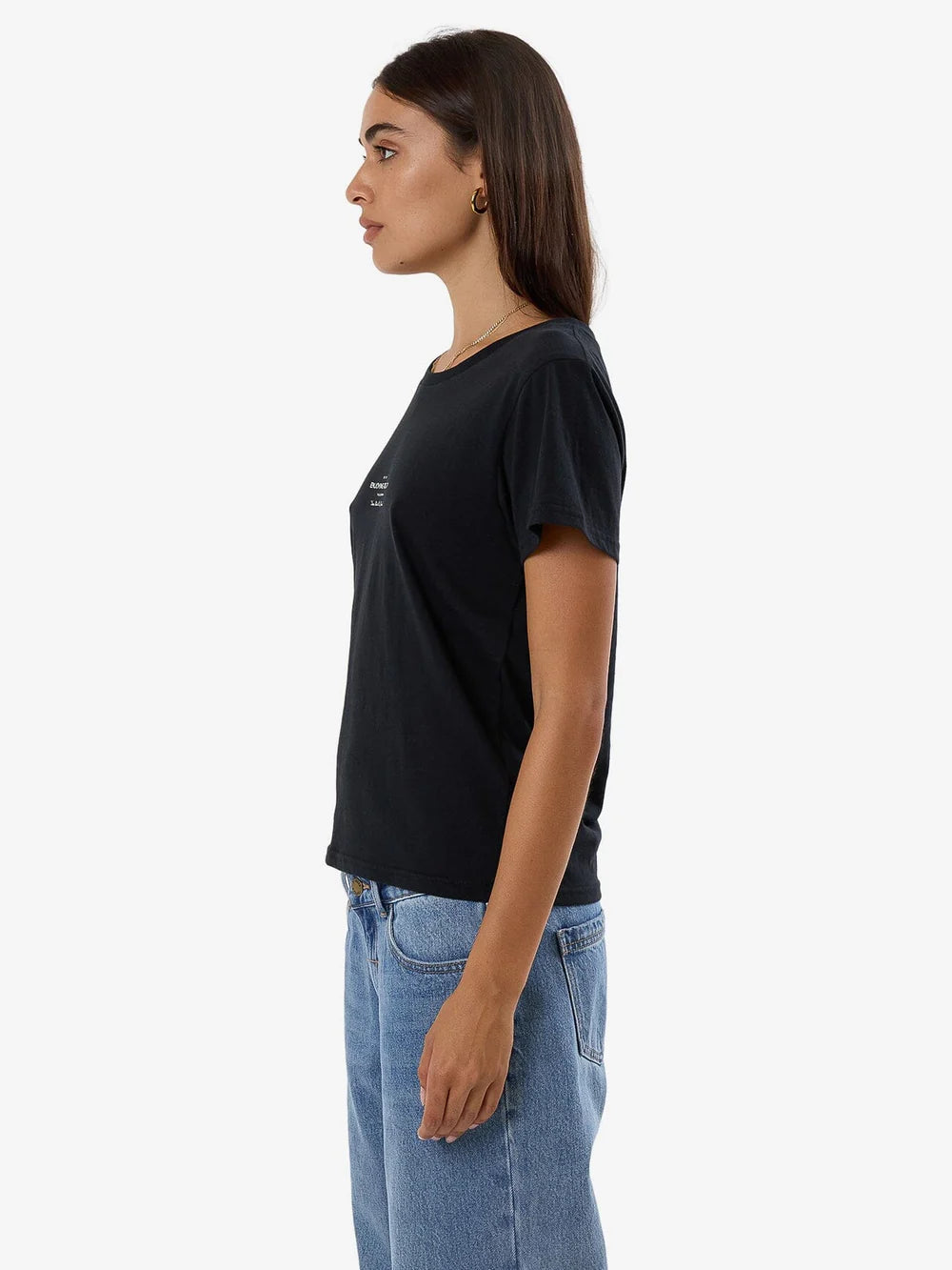 THRILLS Acclaim Everyday Womens Tee - Washed Black