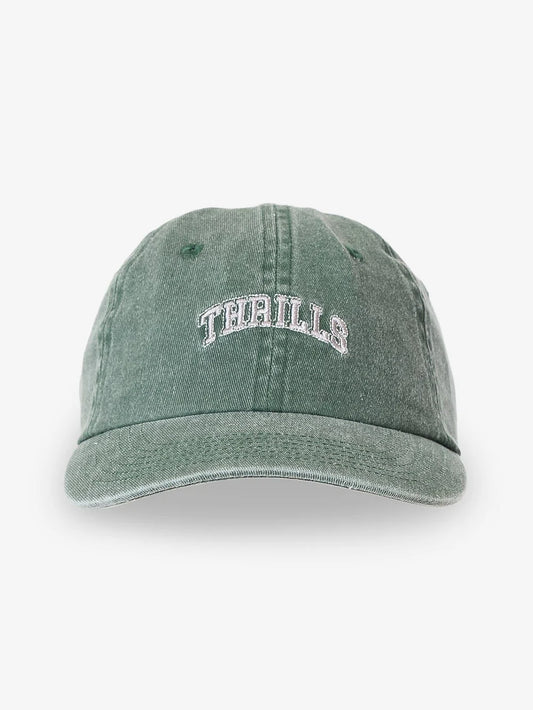 THRILLS Hard Knocks 6 Panel Strapback Cap - Elm Green