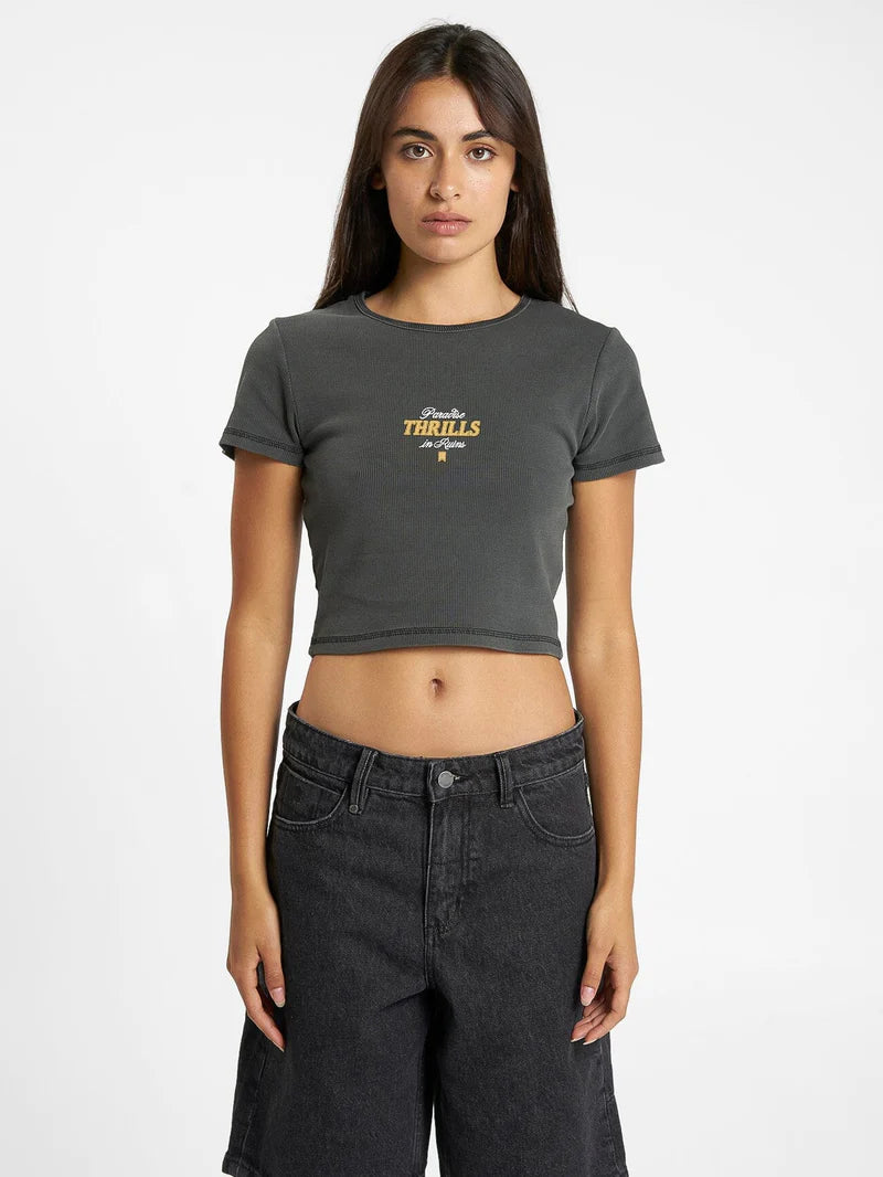THRILLS Sessions Baby Womens Tee - Merch Black