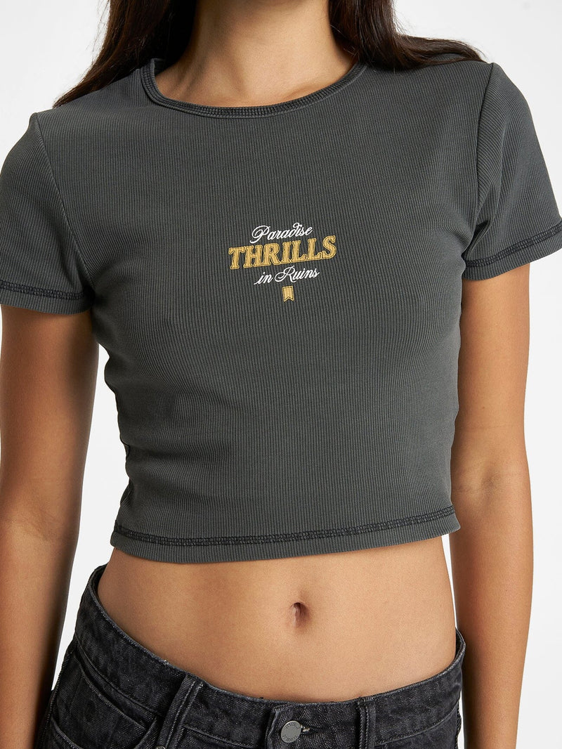 THRILLS Sessions Baby Womens Tee - Merch Black