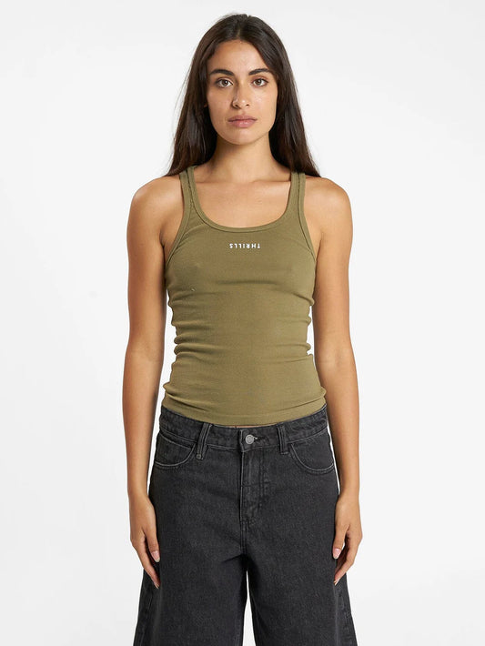 THRILLS Minimal Scoop Womens Tank - Aloe