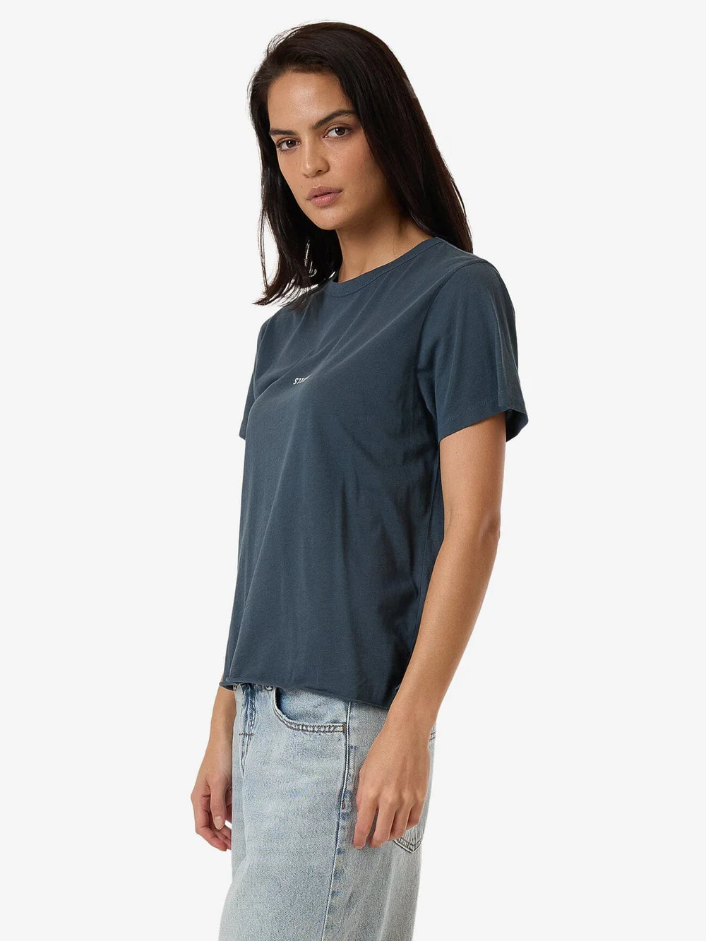 THRILLS Minimal Thrills Relaxed Womens Tee - Dark Slate