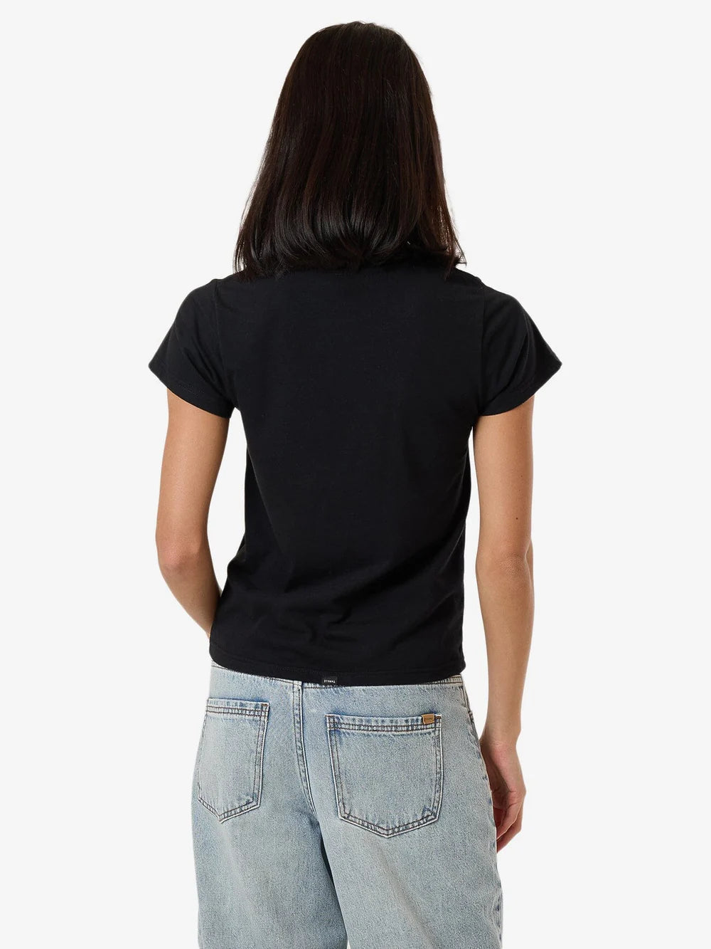 THRILLS Emblem Of Strength Womens Tee - Washed Black