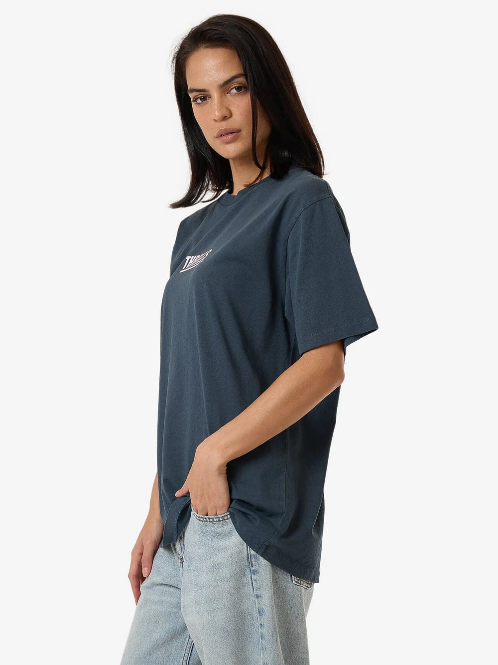 THRILLS Logic Womens Merch Tee - Dark Slate