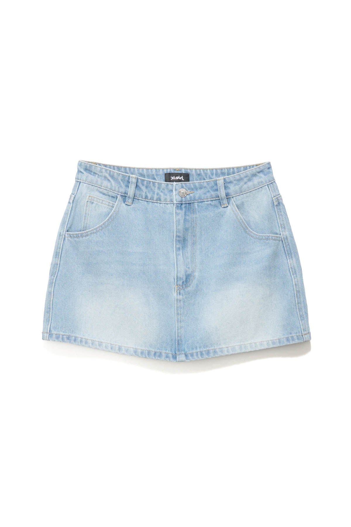 XGIRL Gordon Skirt - Washed Light Blue