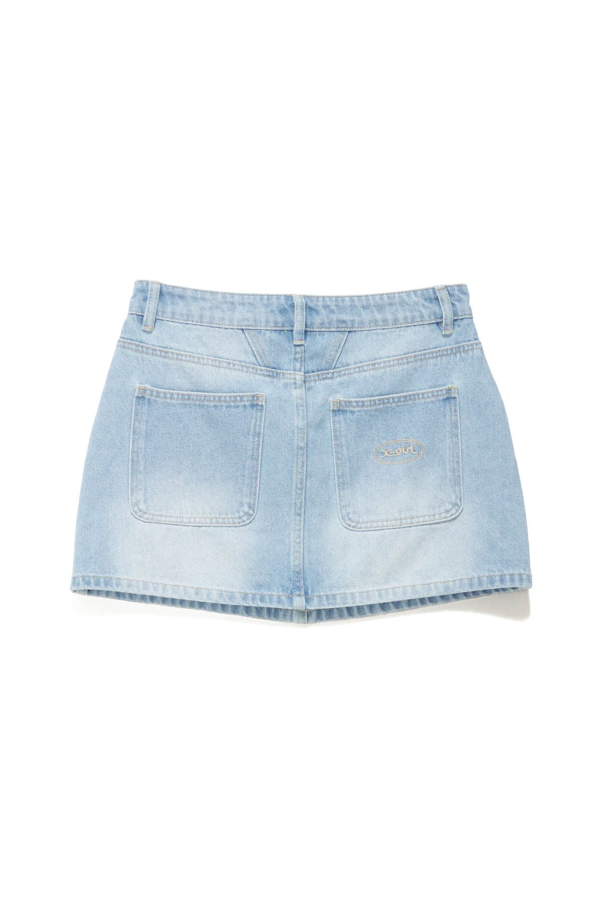 XGIRL Gordon Skirt - Washed Light Blue