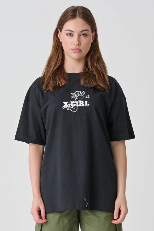 XGIRL Cupid Relaxed Womens Tee - Black