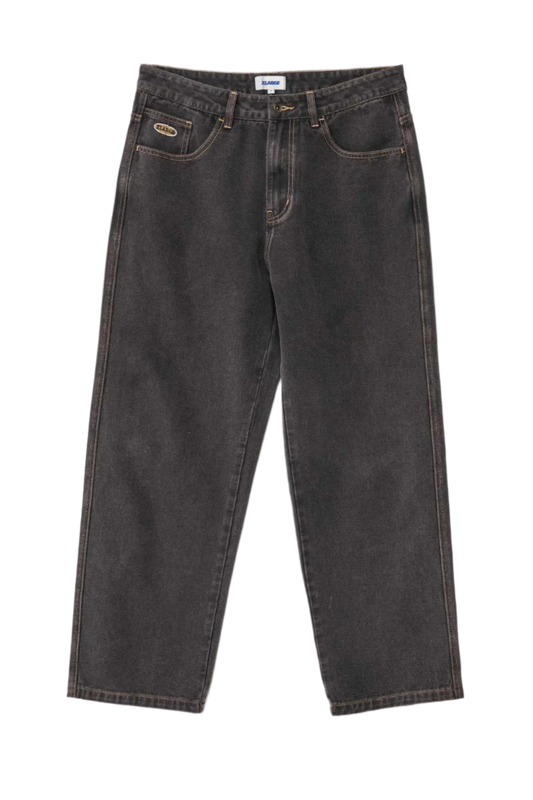 XLARGE Bull Denim 91 Mens Pant - Washed Black