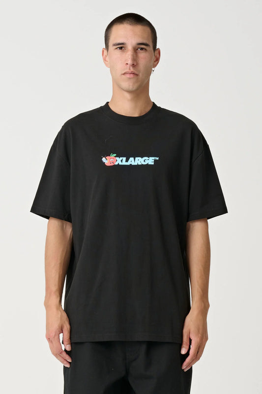 XLARGE Apples Mens Tee - Solid Black