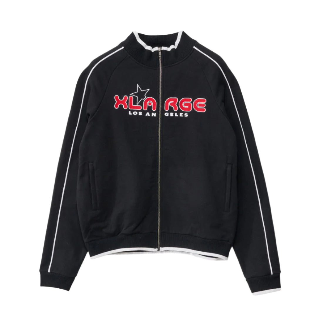 XLARGE XL Star Zip Mens Jacket - Black