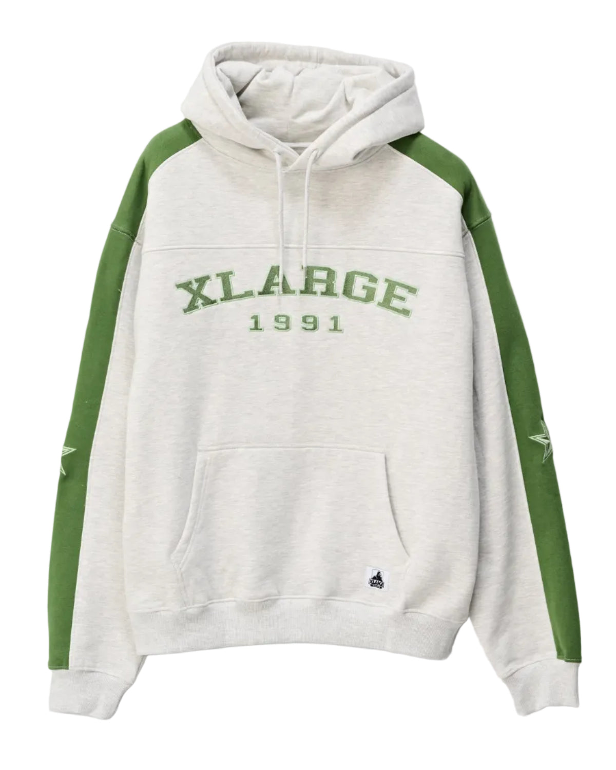 XLARGE College Star Hoodie - Snow Marle