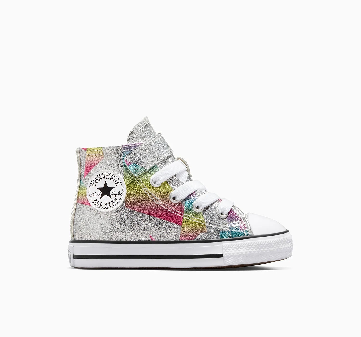 Converse Toddler Infant Silver Glitter Converse CONVERSE Chuck