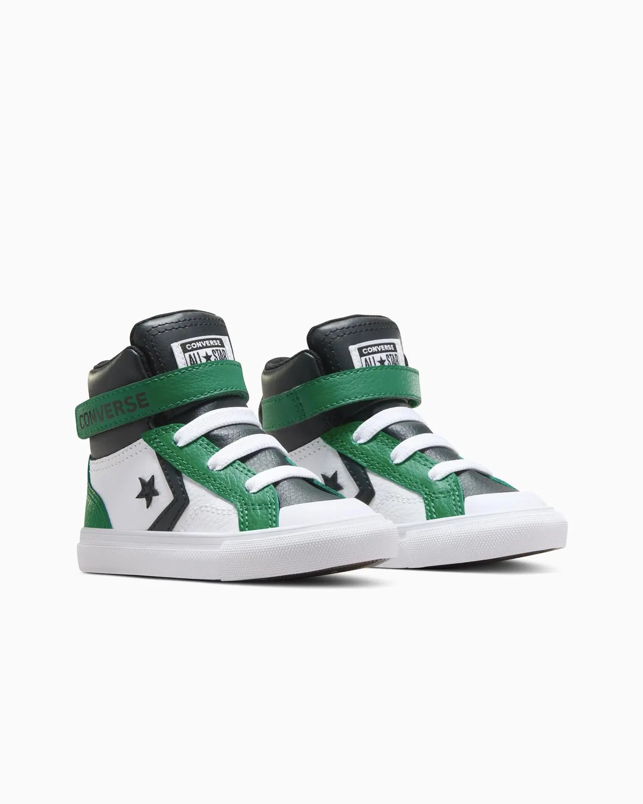 CONVERSE Pro Blaze Strap Infant Hi Shoe - White/Green/Black