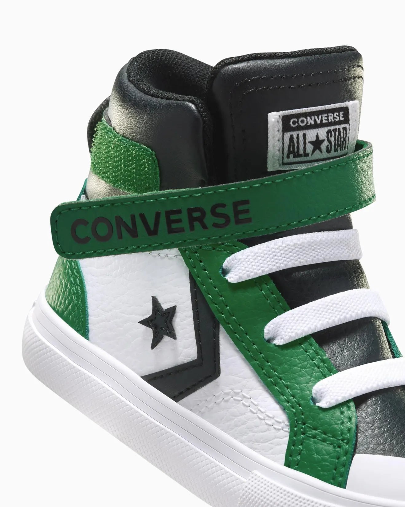 CONVERSE Pro Blaze Strap Infant Hi Shoe - White/Green/Black