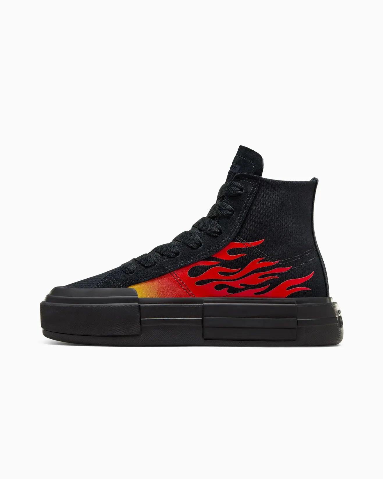 CONVERSE Chuck Taylor All Star Cruise Flames Hi Shoe - Black/Enamel Red/Black