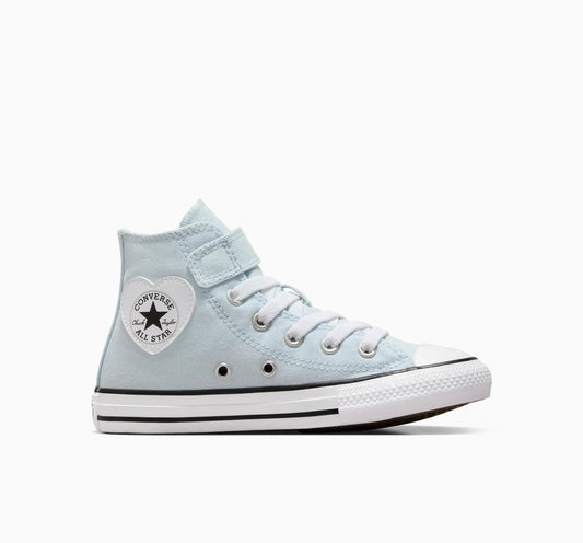 CONVERSE Chuck Taylor All Star Heart Patch Easy On Youth Hi Shoe - Winter Slay/White/Black