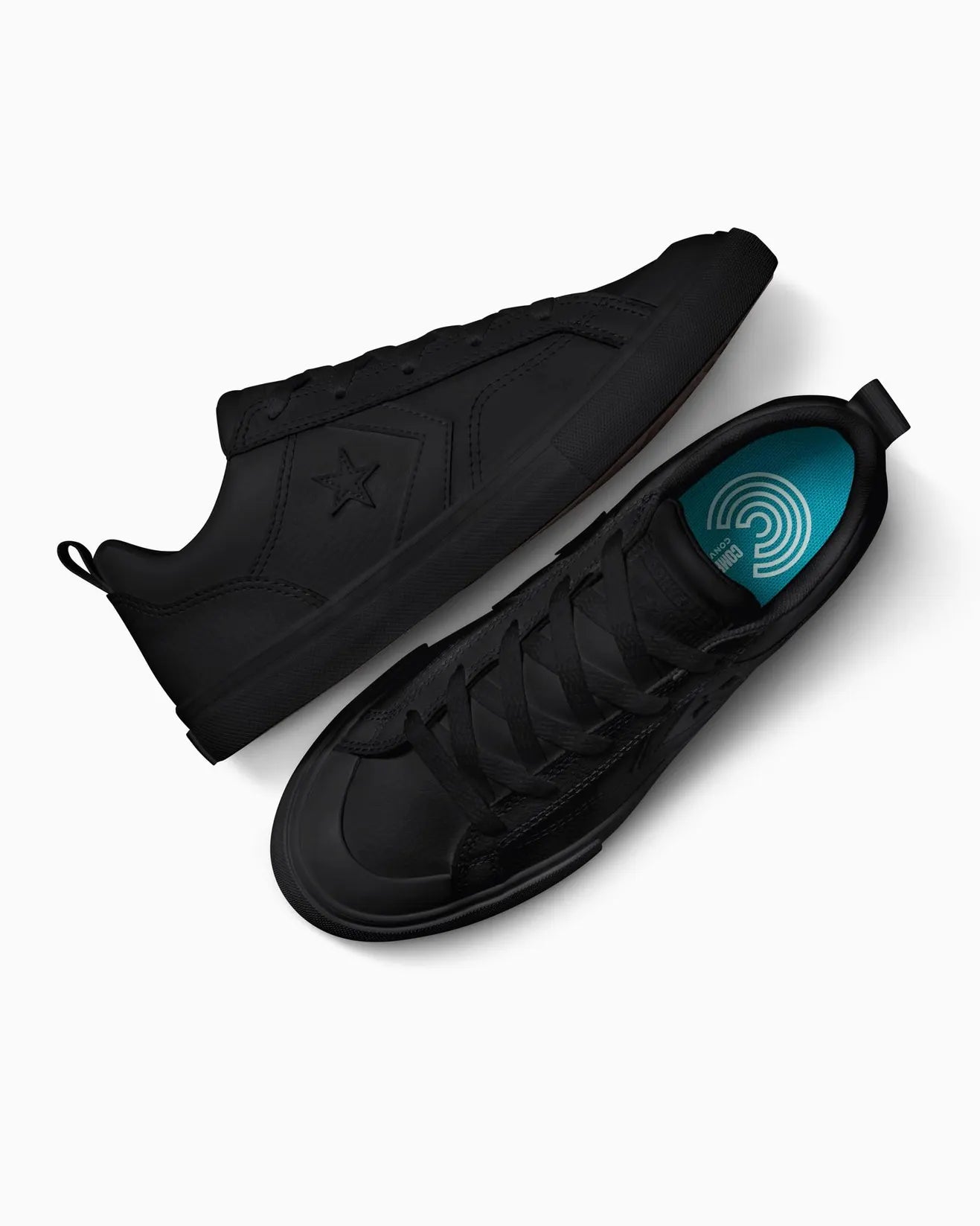 CONVERSE Pro Blaze Youth Low Shoe - Black/Black/Black