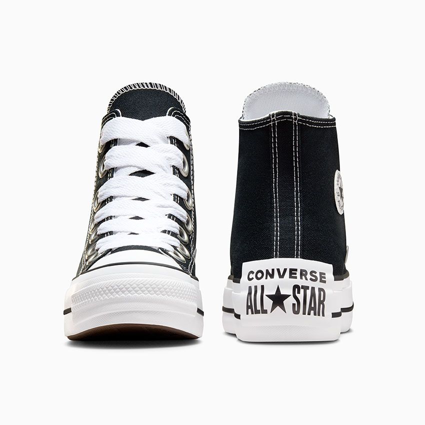 CONVERSE Chuck Taylor Lift Sketch Womens Hi Shoe - Black/White/White