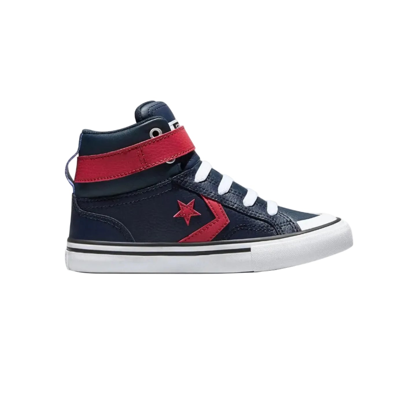 CONVERSE Pro Blaze Strap Youth Hi Shoe - Obsidian/Brick Snack/White