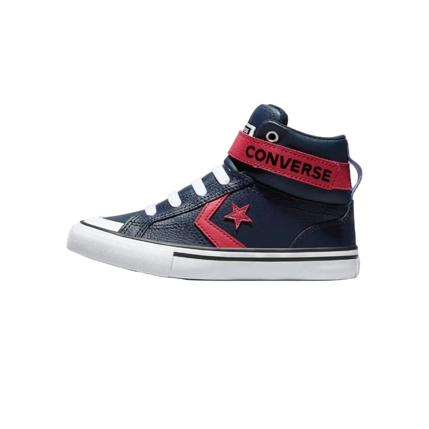 CONVERSE Pro Blaze Strap Youth Hi Shoe - Obsidian/Brick Snack/White