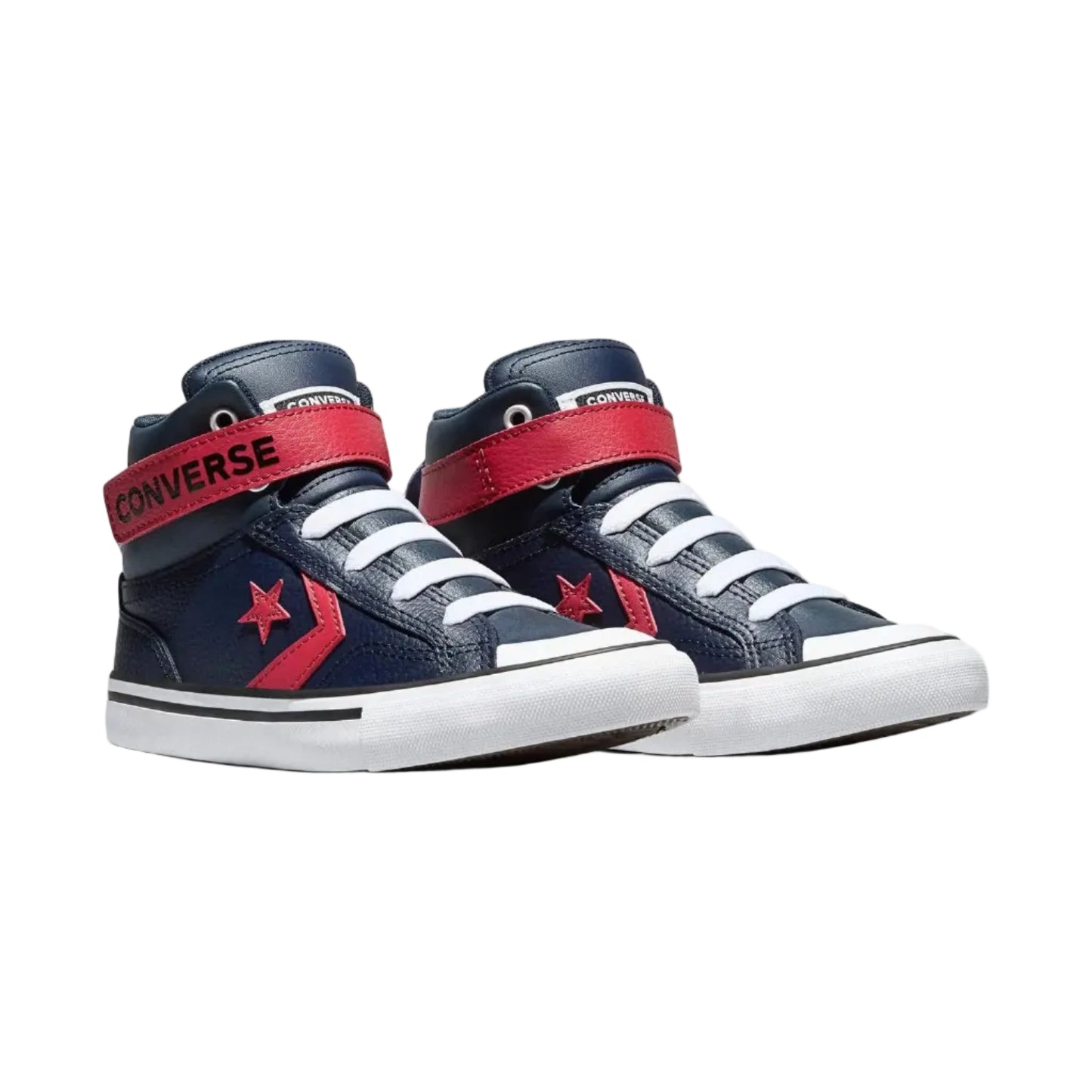 CONVERSE Pro Blaze Strap Youth Hi Shoe - Obsidian/Brick Snack/White