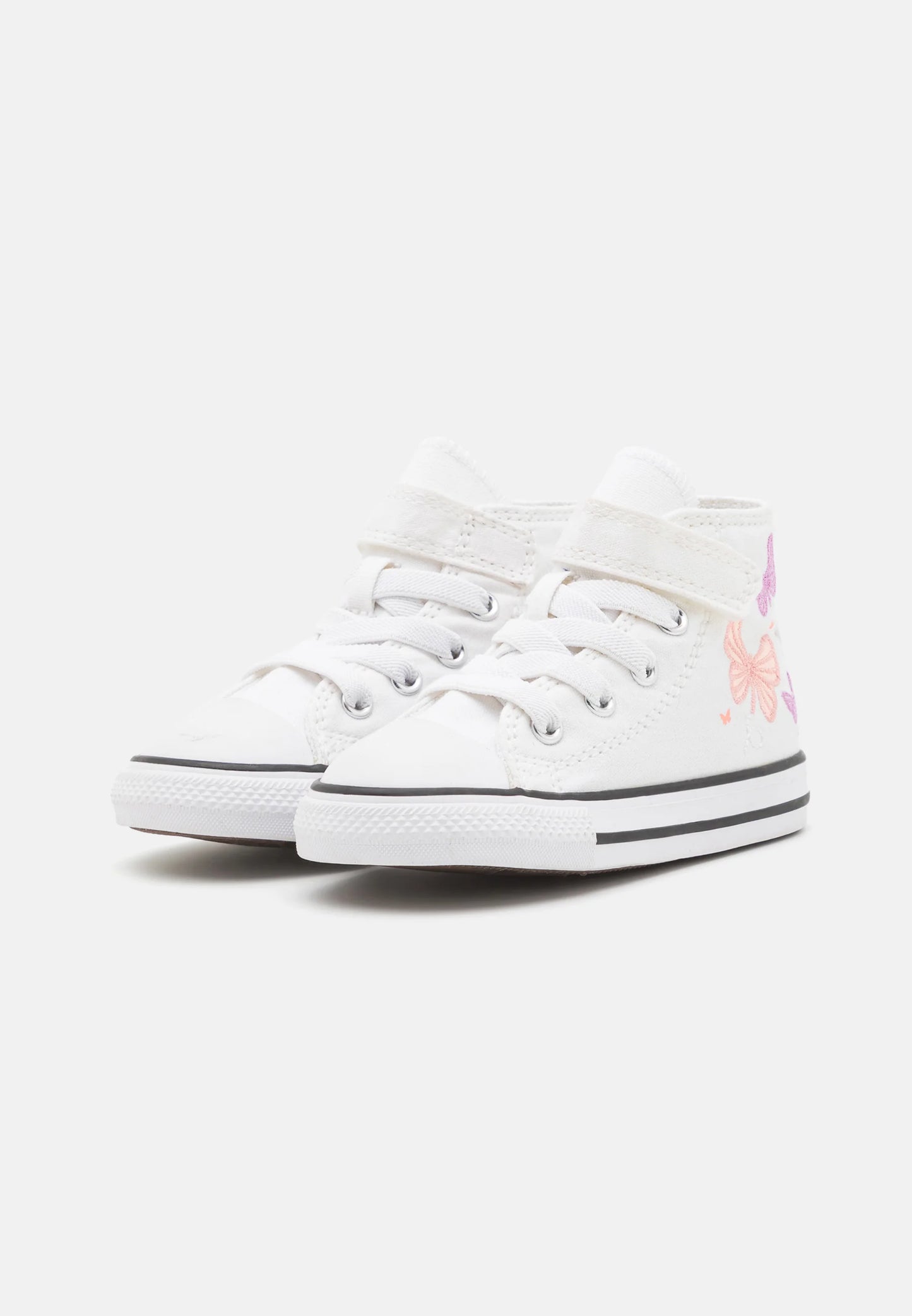 CONVERSE Chuck Taylor Festival 1V Infant Hi Shoe - White/Pink Phase/Grape Fizz