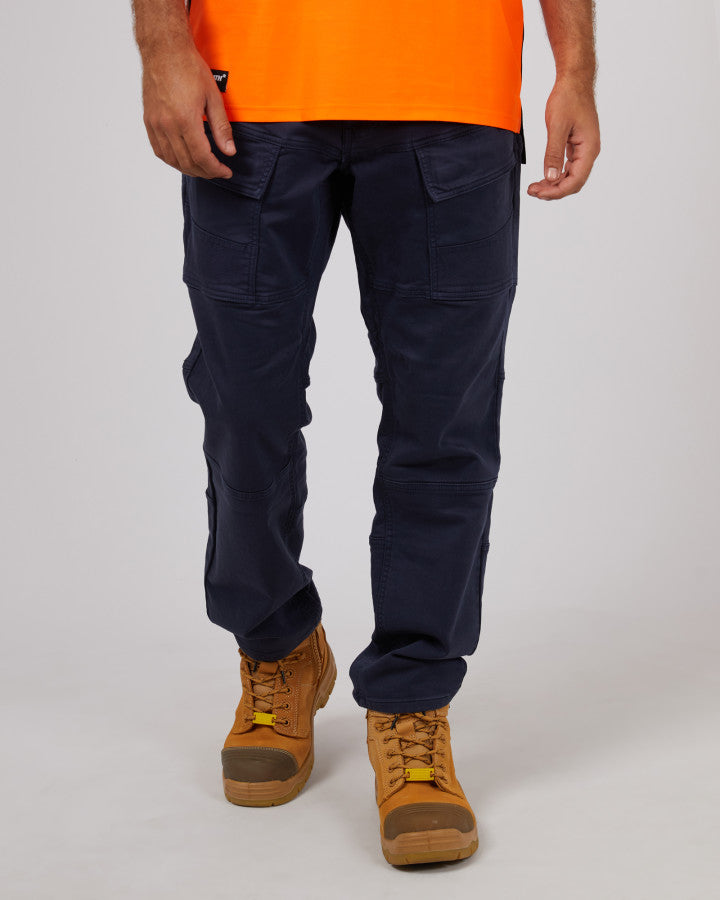 ST GOLIATH APW Non Cuffed Mens Pants - Navy