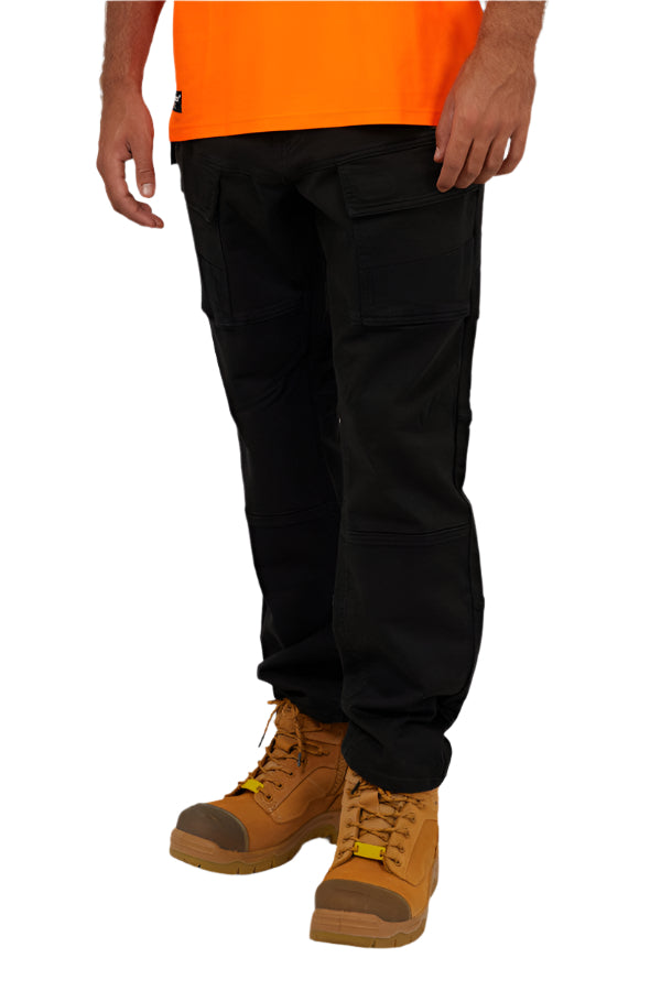 ST GOLIATH APW Non Cuffed Mens Pants - Black