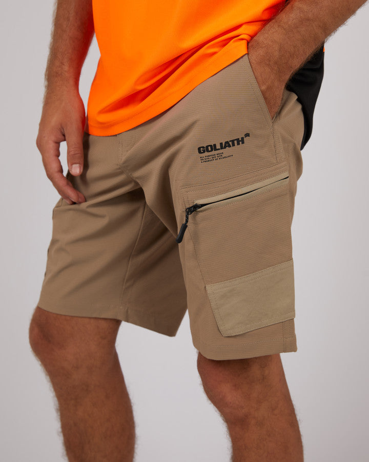 ST GOLIATH APW 3 Mens Shorts - Khaki