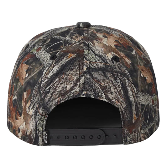 BRIXTON Division NP MP Snapback Trucker Cap - Tree Camo