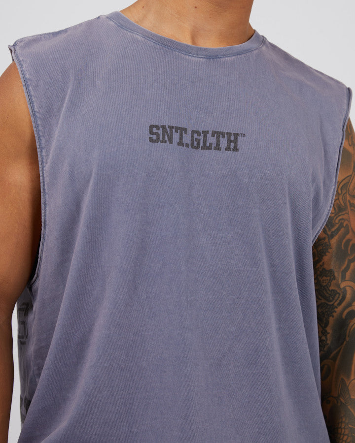 ST GOLIATH Chains Mens Tank - Blue