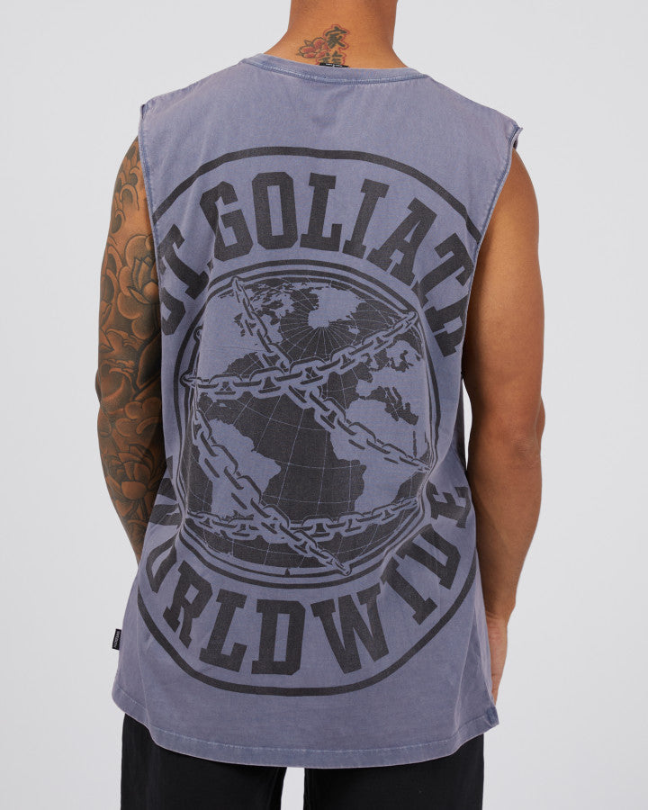 ST GOLIATH Chains Mens Tank - Blue