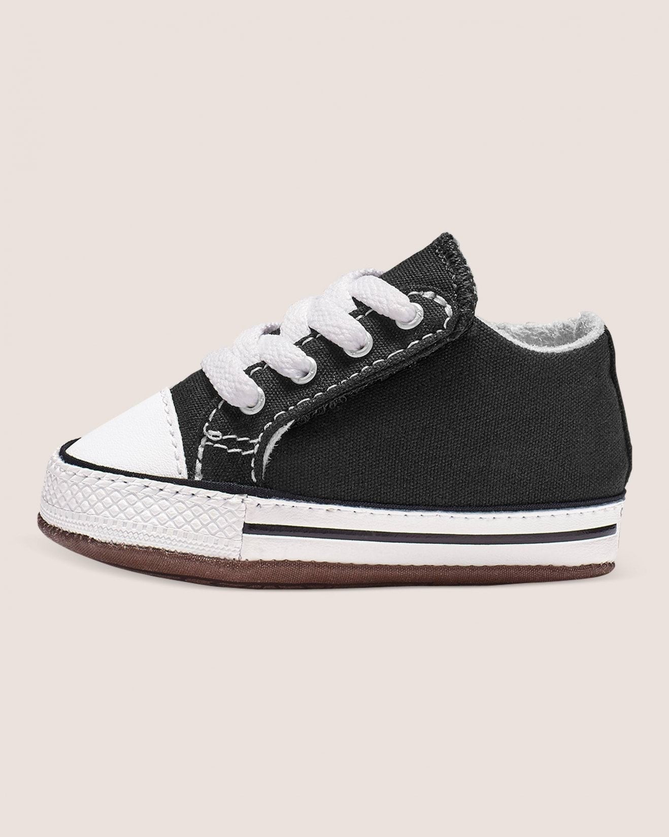 CONVERSE Chuck Taylor All Star Cribster Baby Mid Shoe Black –
