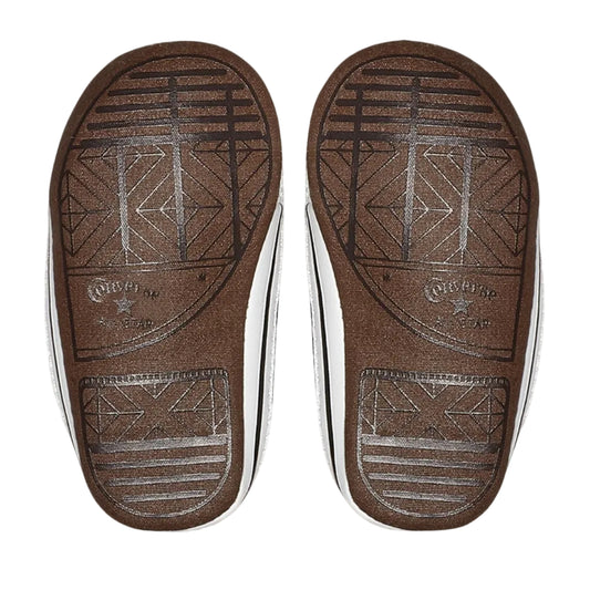 CONVERSE Chuck Taylor All Star Cribster Baby Mid Shoe - Black - VENUE.