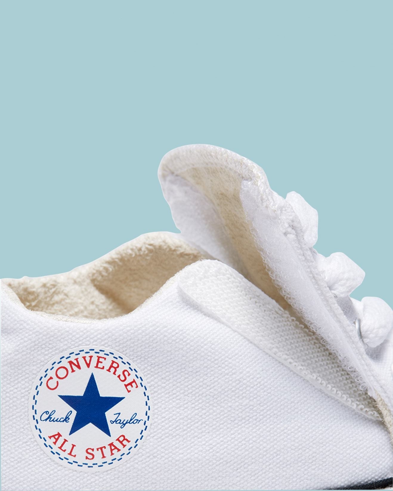 CONVERSE Chuck Taylor All Star Cribster Baby Mid Shoe - White - VENUE.