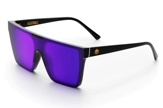 HEATWAVE Clarity Sunglasses - Black/Ultra Violet