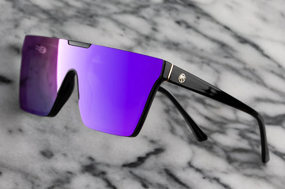 HEATWAVE Clarity Sunglasses - Black/Ultra Violet
