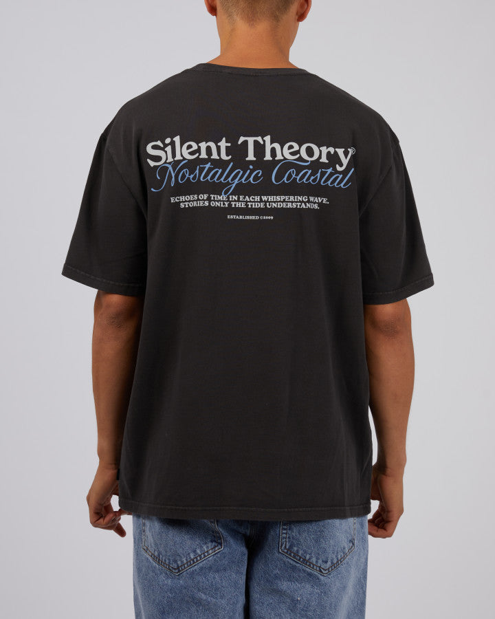 SILENT THEORY Coastal Mens Tee - Coal