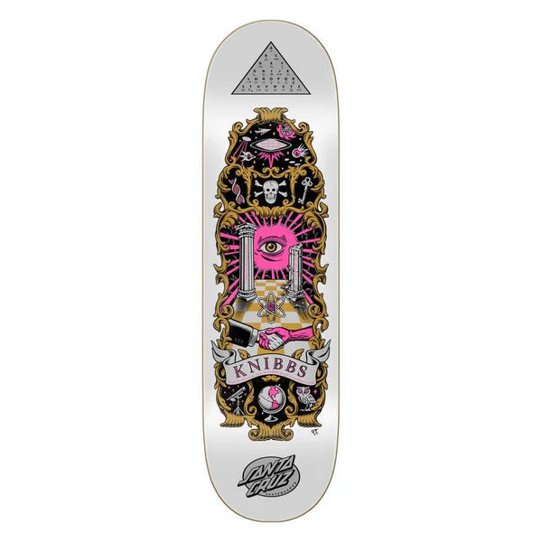 SANTA CRUZ Knibbs Cryptic Pro 8.5 X 31.60 Deck - Multi