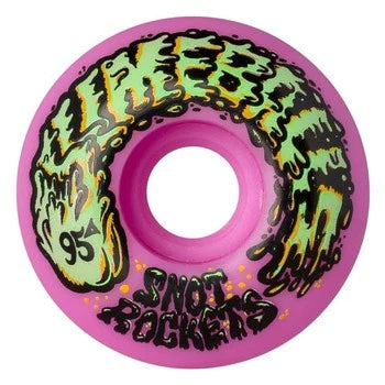 SANTA CRUZ 95A Slimeballs 54mm Skateboard Wheels - Pastel Pink