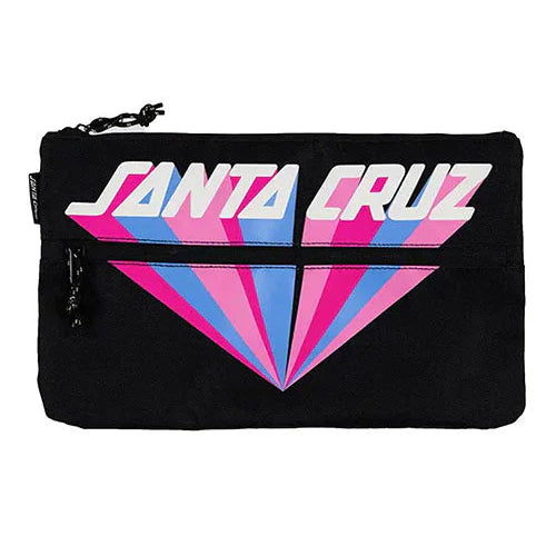 SANTA CRUZ Delta Strip Pencil Case - Black