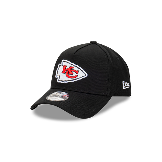 NEW ERA Kansas City Chiefs 9FORTY A-Frame Snapback Cap - Black/OTC
