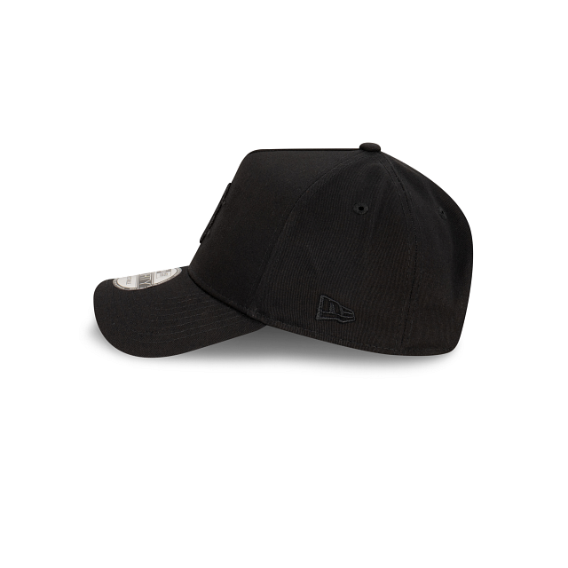 NEW ERA Boston Red Sox 9FORTY A-Frame Snapback Cap - Black/Black