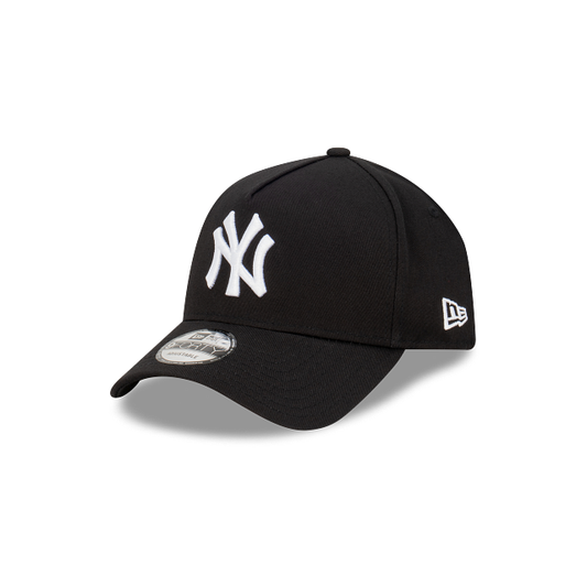 NEW ERA New York Yankees 9FORTY A-Frame Snapback Cap - Black/OTC
