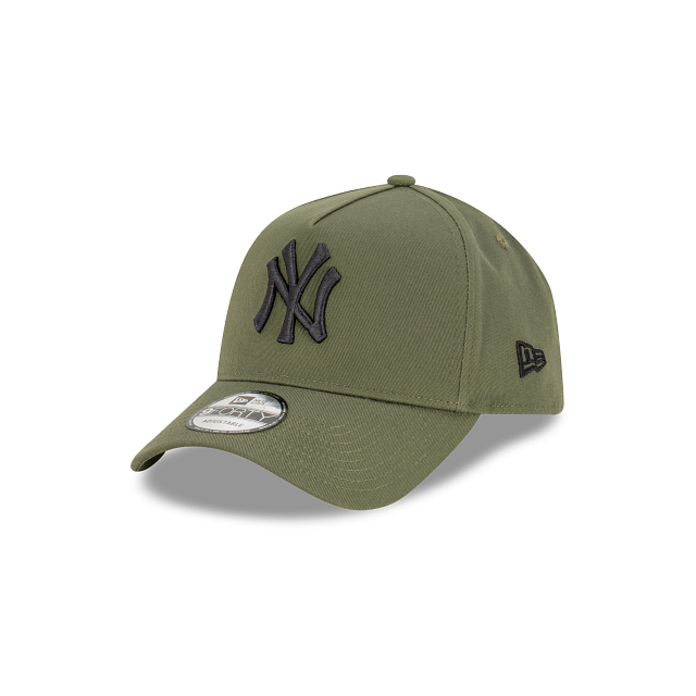 NEW ERA New York Yankees 9FORTY A-Frame Snapback Cap - Olive/Black