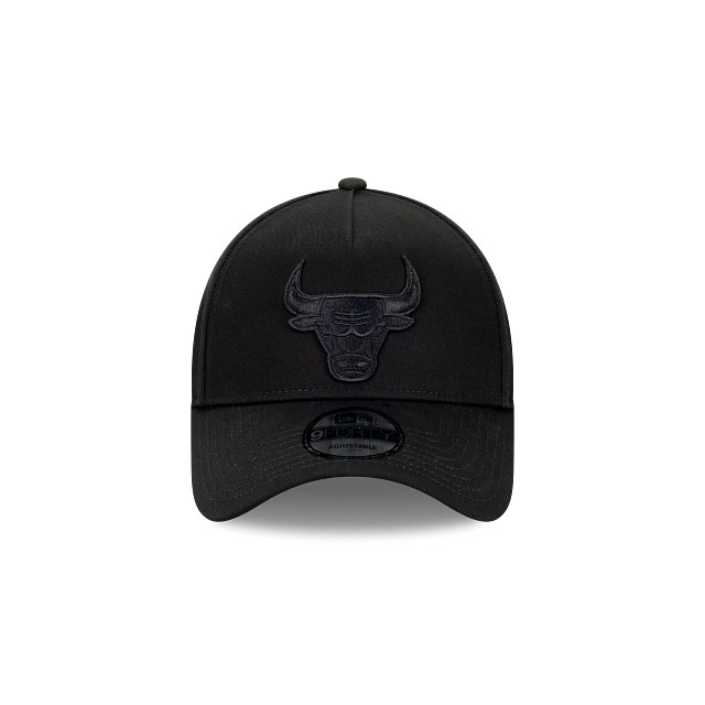 NEW ERA Chicago Bulls 9FORTY A-Frame Snapback Cap - Black/Black