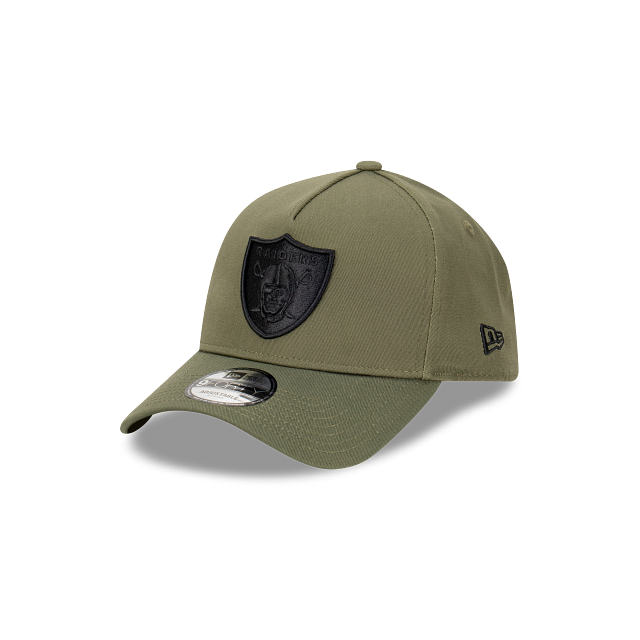 NEW ERA Las Vegas Raiders 9FORTY A-Frame Snapback Cap - Olive/Black