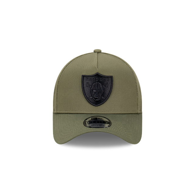 NEW ERA Las Vegas Raiders 9FORTY A-Frame Snapback Cap - Olive/Black